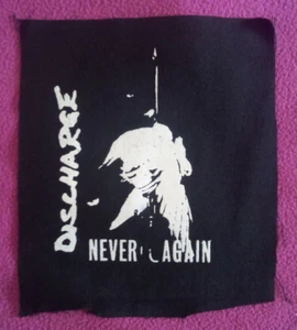 DISCHARGE DIY PATCH/punk/crust/d-beat/disclose/varukers/doom/anti cimex/resist - Imagen 1 de 1