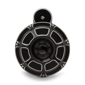 Arlen Ness, Kit De Bocina Beveled. Negro Cc Para Harley Davidson - Imagen 1 de 2