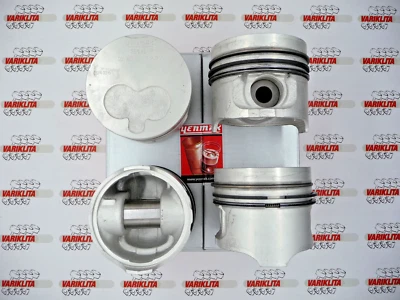 4X PISTONS + RINGS RENAULT CLIO KANGOO MEGANE TRAFIC 1.9D 8V F8Q STD 7700105733 - Image 1 of 4
