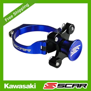 LAUNCH CONTROL HOLESHOT DEVICE KAWASAKI KXF 250 450 KX250F KX450F BLUE SCAR - Picture 1 of 2