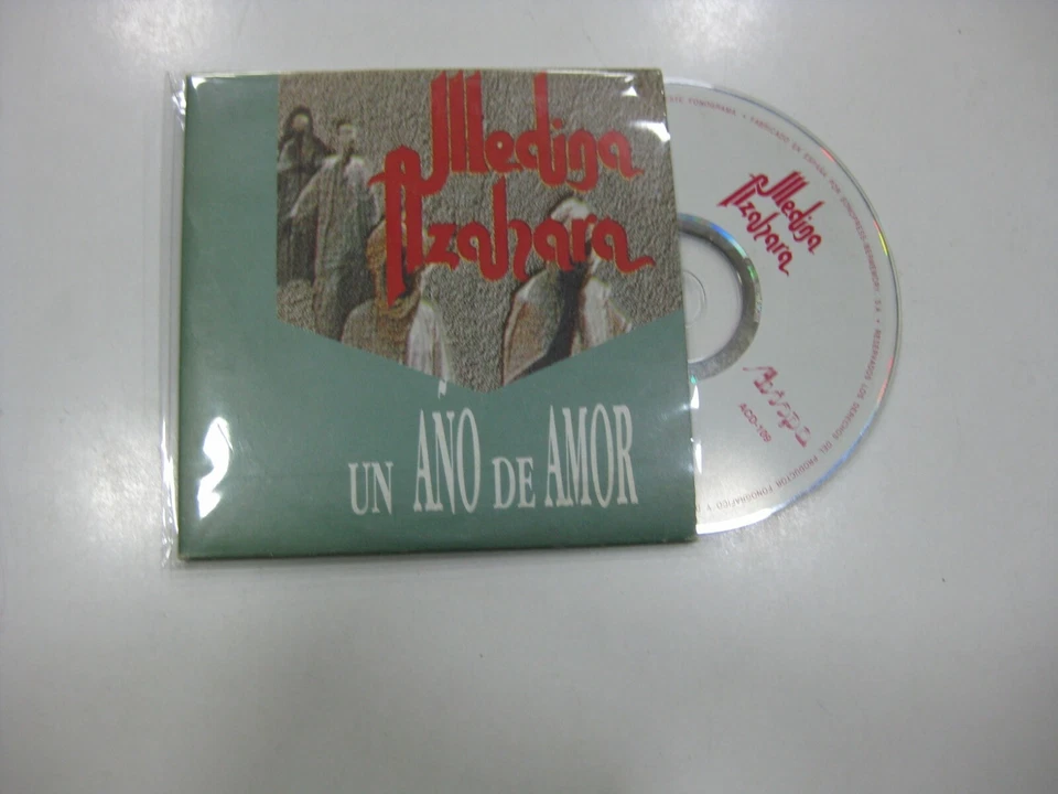 MEDINA AZAHARA CD Single Spanisch Un Año De Amor 1995 Promo - Bild 1 von 1