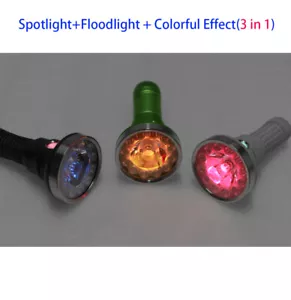 Faretto + Proiettore + Torcia LED Effetto Colorato 3 in 1 con Batteria - Foto 1 di 21
