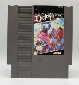 Nintendo NES Defender Of The Crown Tested Working Authentic 1989 Game Cartridge