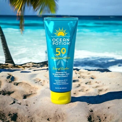 OCEAN POTION Sunscreen Lotion SPF 50 Scent of Sunshine 6.8 fl oz, 2 Pack - Image 1 of 3