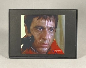 Framed 4" x 6" Supreme FW17 Scarface "Shower" Scene Photo Skateboard Sticker New - Picture 1 of 1