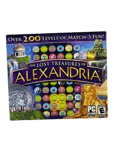 The Lost Treasures of Alexandria Über 200 Levels of Match-3 Fun PC CD-ROM - Bild 1 von 7