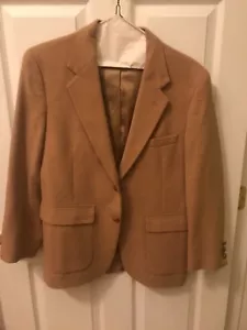 Studio 21 camel hair tan blazer men's sz 42 - Picture 1 of 5
