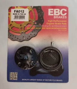 EBC Orgánico Pastillas de Freno Disco Delantero Para Honda CB750 (1969 1976) K0 - Imagen 1 de 5