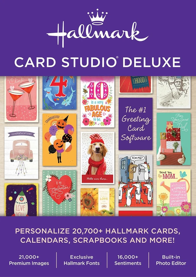 LatestFor2025 Hallmark Card Studio Deluxe Sealed DVD US Download Ships Worldwide - Image 1 of 1