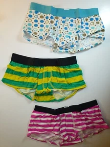 MENS TEENS DESIGNER FASHION COTTON UNDERWEAR BRIEFS SHORT NO FLY SMALL F111 - Picture 1 of 3