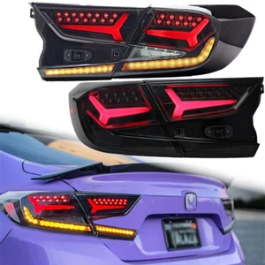 For Honda Accord 10Th Gen 2018-2022 LED Tail Lights Rear Brake Car Accessories - Picture 1 of 8