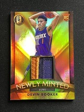 2015-16 Panini Gold Standard Devin Booker Newly Minted Rookie Patch /15 Suns