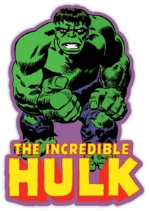 The Incredible Hulk sticker decal 3" x 5" - Bild 1 von 1