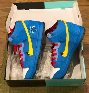 Size 10 - Nike Dunk Premium SB High Familia 'Blue Ox'  **Read Carefully** - Picture 1 of 12