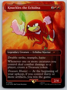 Knuckles the Equidna (lámina arco iris) - M guarida secreta caída 2082 casi nuevo como nuevo como nuevo - Imagen 1 de 2