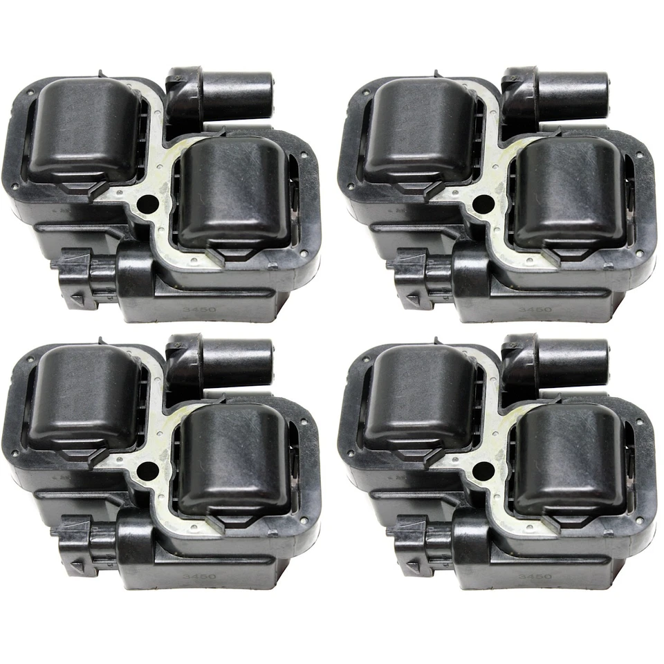 Ignition Coil For 98-2003 Mercedes Benz ML320 2000-2006 S430 Set of 4 - Image 1 of 4