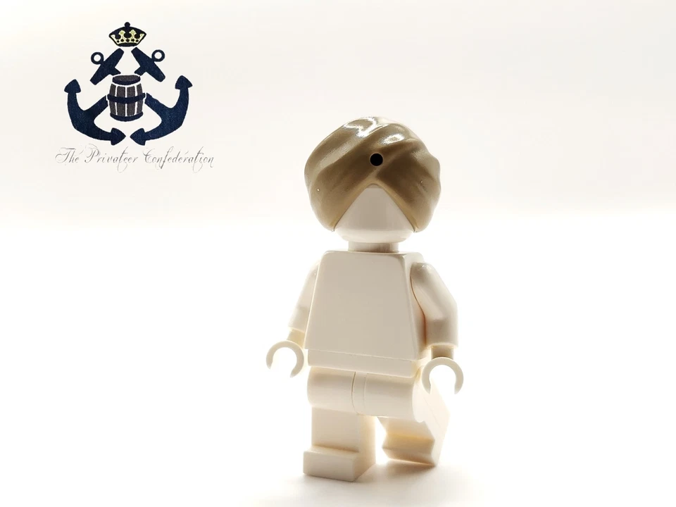 LEGO 2010 Prince of Persia Minifigura Turbante Tostado Oscuro Tocado 40235 Sheik Amar Foto 1 de 1