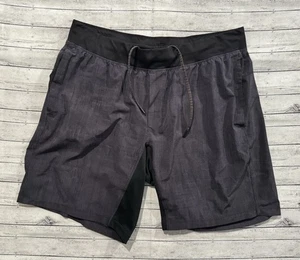 Lululemon Herren Pace Breaker Active Shorts Gr. XXL schwarz ohne Futter Stretch 9" Insm - Bild 1 von 16