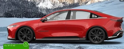 4 Winterkompletträder Mazda 6e GN 8x19 Dezent TV + Semperit SG 5  245/45 + RDKS - Bild 1 von 4