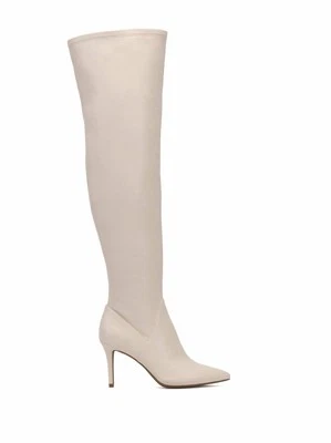 Jessica Simpson Womens Abrine Over the Knee Boots Pointed Toe Chalk Size 9M - Image 1 of 4
