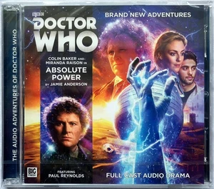 Doctor Who Absolute Power - Big Finish Audio CD Colin Baker *NEW & SEALED* - Foto 1 di 2