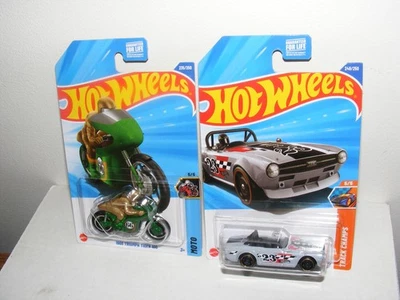 Lote de 2 Hot Wheels Treasure Hunt 2025, TRIUMPH TR6 y '66 TRIUMPH TIGER, como nuevo Foto 1 de 4
