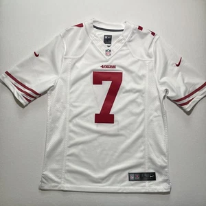 San Francisco 49ers Trikot Herren Large weiß NFL Kaepernick 7 Nike genäht - Bild 1 von 14