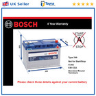 Car Battery S4028 Bosch 249 830A 95Ah 4Yr Warranty 306x173x225