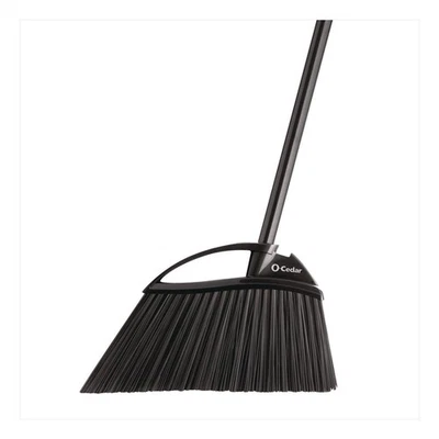 O-Cedar 168215EA 48 in. Handle Outdoor PowerCorner Angle Broom - Black/Gray New - Image 1 of 4