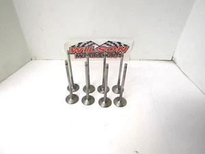 Titanium Exhaust Valves 7MM x 1.620 x 5.700 CHEVY FORD XCELDYNE Del West - Foto 1 di 4