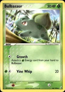 De colección Wotc Pokemon Bulbasaur Crystal Guardians 46/100 Light Play LP - Imagen 1 de 2