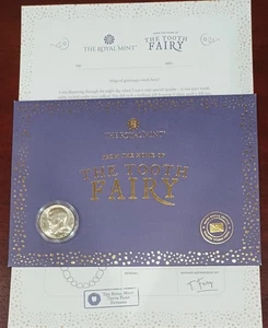 1976S Kennedy Half 40% Silver BU Gem & Royal Mint Letter from the Tooth Fairy #2 - Picture 1 of 9