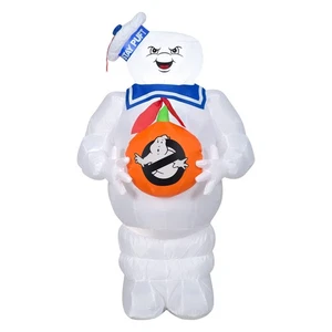 Aufblasbare Dekoration, weiß, Ghostbusters Marshmallow Man, selbstaufblasend, P... - Bild 1 von 3