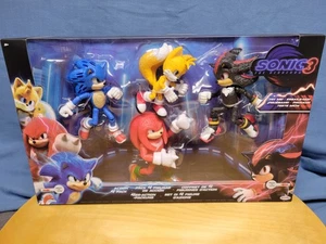 Sonic the Hedgehog 3 Movie Light Up Actionfigur 4er Pack JAKKS Pacific Neu CIB - Bild 1 von 6