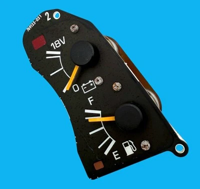 93 94 95 Toyota Land Cruiser fzj80 BATERÍA/INDICADOR DE COMBUSTIBLE Cuadro de instrumentos OEM Foto 1 de 2