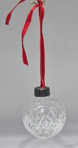 Vintage Lenox Deep Cut Crystal Ball Annual Christmas Ornament Abbey 1991 - Bild 1 von 5