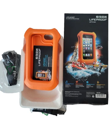 LIFEPROOF Lifejacket for iPhone 5 Case water proof dirt proof  snow & shock proo - Image 1 of 4