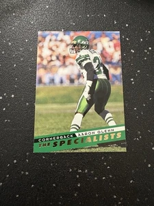 1995 Skybox Impact - Aaron Glenn #157 NFL New York Jets Cornerback/Kick Returner - Picture 1 of 2