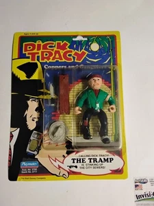 Dick Tracy Steve The Tramp Vintage Playmates Action Figure 1990 with Accessories - Picture 1 of 12