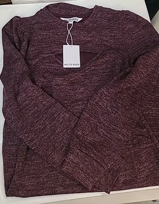 Vestido Fontine de Walter Baker ciruela estilo brezo W6665 precio de venta sugerido por el fabricante - $228 Foto 1 de 4