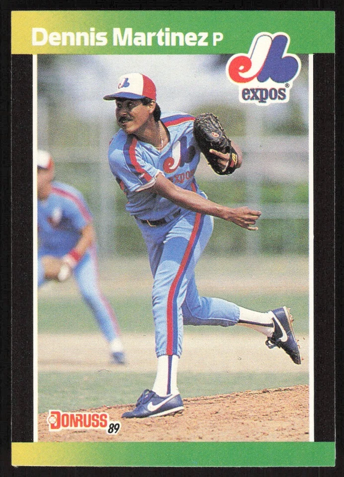 1989 Donruss Baseball's Best Dennis Martinez #90 Montreal Expos - Image 1 of 2