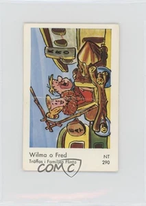 1963 Dutch Gum Star NT Set Wilma Flintstone Fred o #NT290 f5h - Picture 1 of 3
