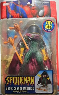 ToyBiz Worldwide Marvel Spider-man Magic Change Mysterio RARE 2005 - Image 1 of 2