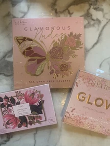 3 X NICOLE MILLER Glamorous Face Palette+ NM Complexion + ELLEN TRACY Glow-NEW! - Picture 1 of 2