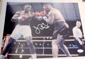 Former Heavyweight Champion Buster Douglas Signed 11x14 JSA COA MIKE TYSON - Picture 1 of 1