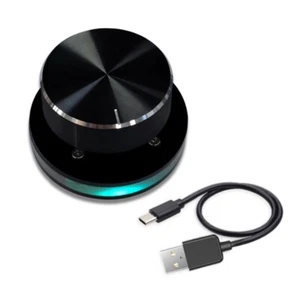 Customizable USB Volumes Controller Adjustable ARGB Lighting Plugs and Play - Picture 1 of 8