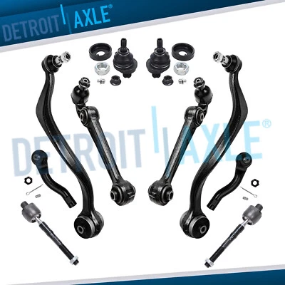 Front Lower Control Arms Tierods Kit for Ford Fusion Lincoln MKZ Mercury Milan - Image 1 of 4