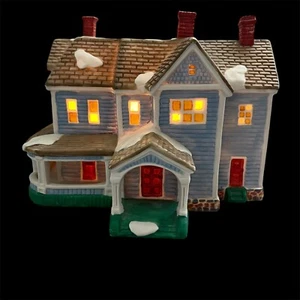 K-Mart Country Memories 1993 Christmas Cottage Lighted House Limited Edition - Picture 1 of 7