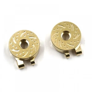 Yeah Racing TR4M-002GD Brass Steering Knuckles 20g each for Traxxas TRX-4M - Picture 1 of 4