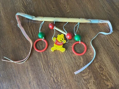 1970s Vintage Disney Sears Winnie the Pooh CribMobile/Crib Exerciser - Image 1 of 2